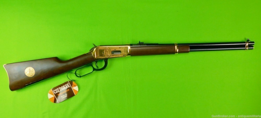 Vintage US Winchester Model 94 30-30 Cherokee Commemorative Carbine-img-1