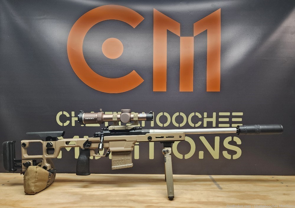 8.6 Blackout 16" Bolt Action Rifle Aero Solus Competition FDE-img-0