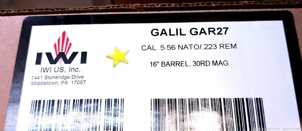 NEW IWI Galil ACE GAR27 Gen2 Gen 2 II 5.56 223 M-Lok Layaway FREE SHIP/CC-img-14