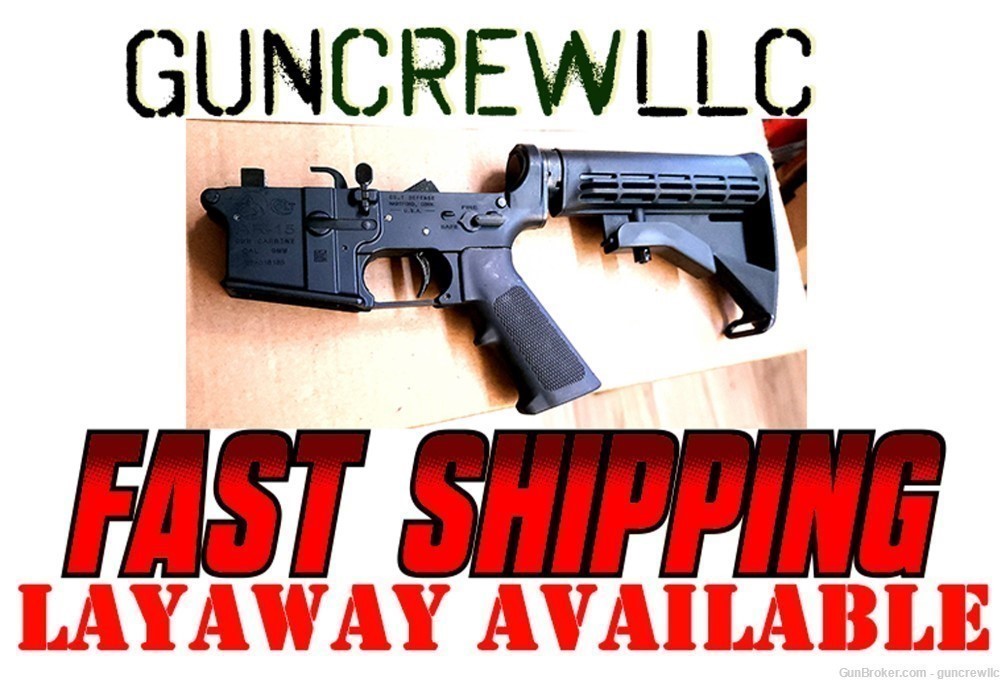 BRAND NEW Colt AR6951 9mm AR-6951 9 mm Complete Lower Layaway Avaliable-img-0