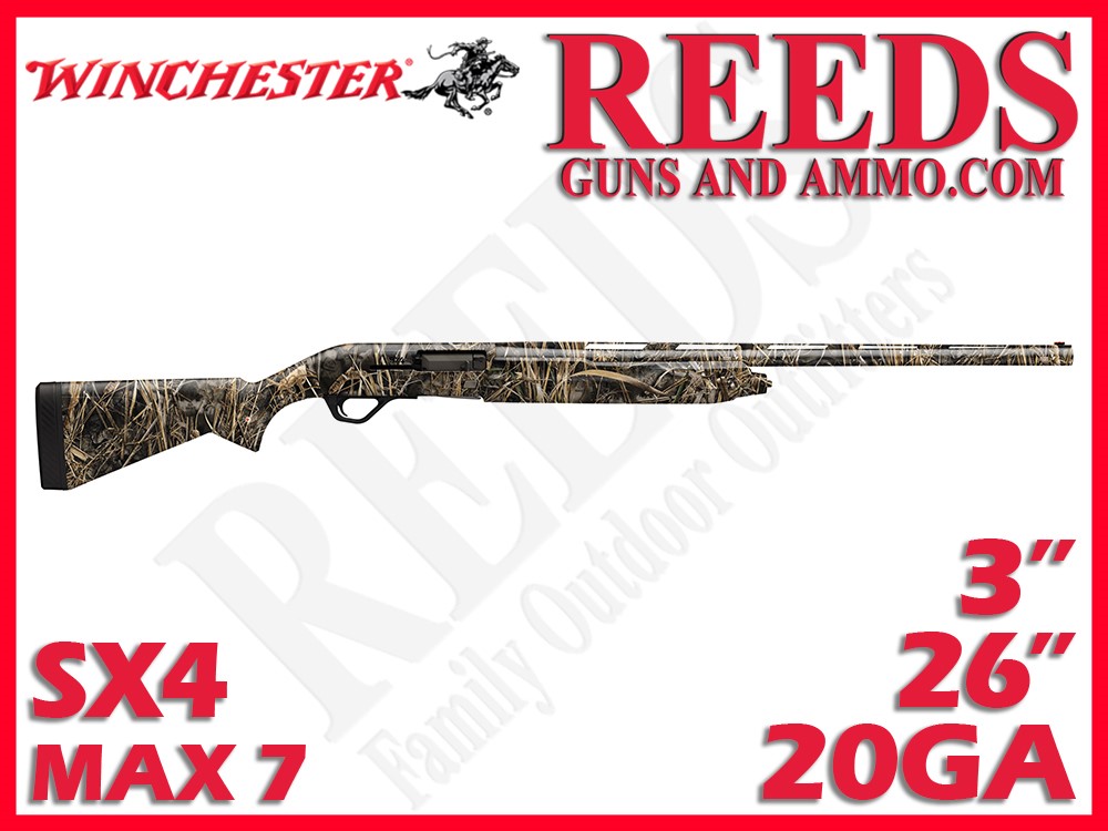 Winchester SX4 Waterfowl Hunter Max 7 Camo 20 Ga 3in 26in 511303691-img-0