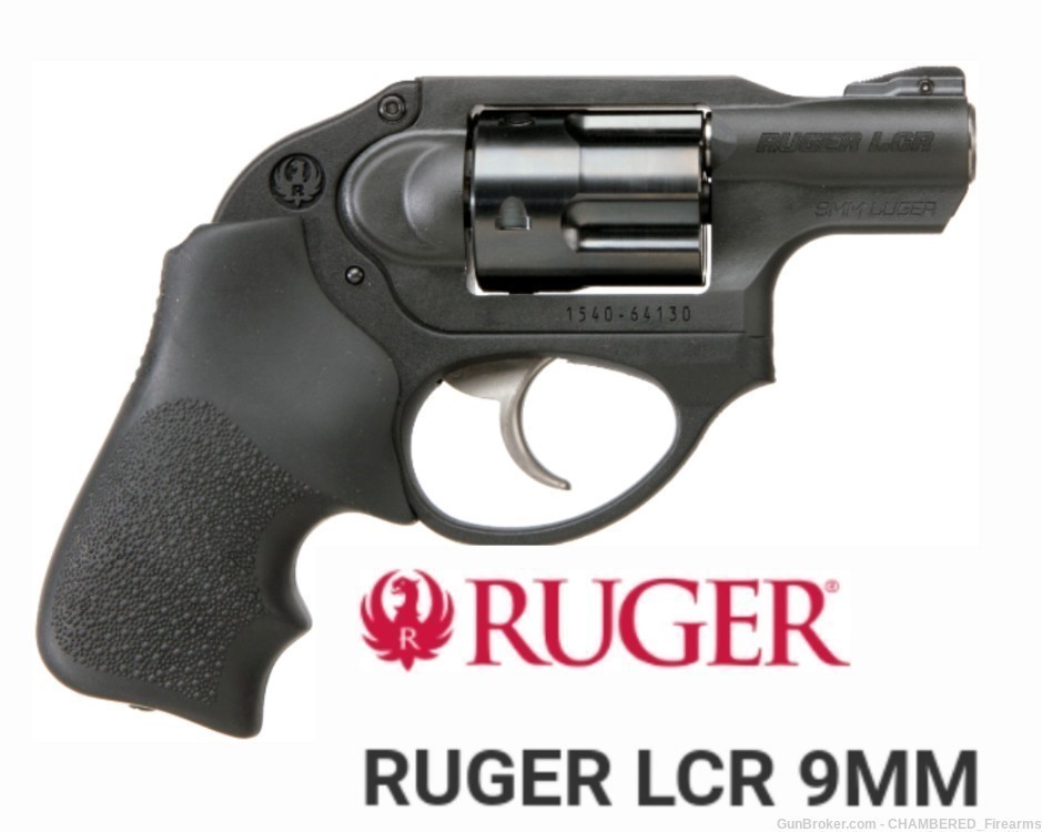 RUGER LCR 5456 9mm with 3 Moon Clips-img-0