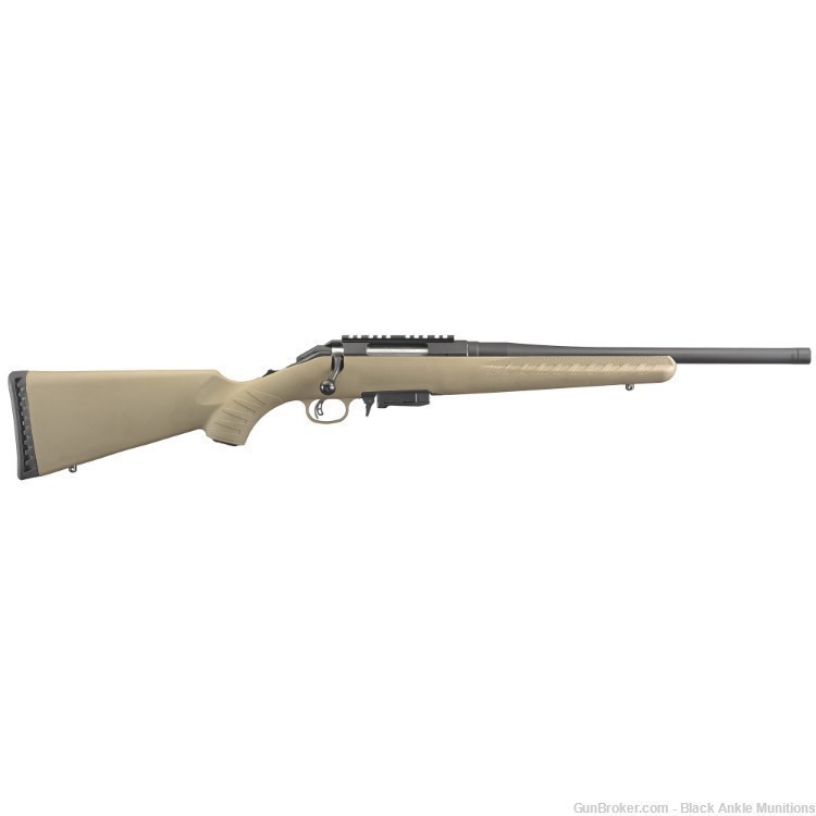 Ruger American Ranch Bolt-Action Rifle, 7.62x39, 16.1", 5rd NIB 16976-img-0