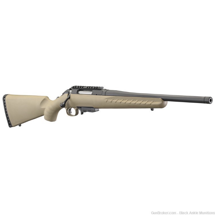 Ruger American Ranch Bolt-Action Rifle, 7.62x39, 16.1", 5rd NIB 16976-img-1