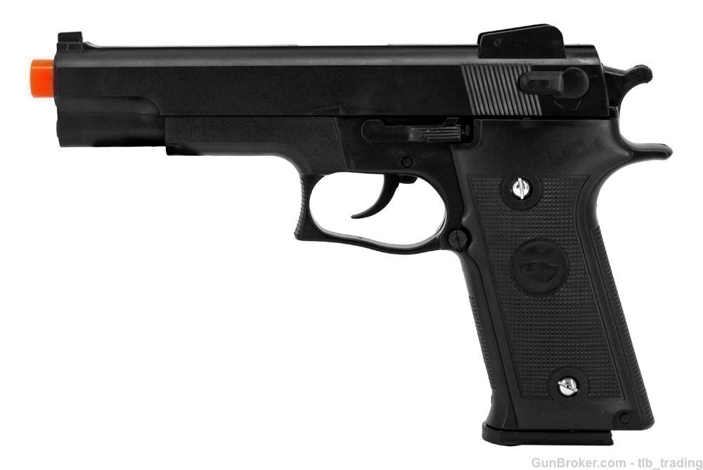 Like Beretta 92FS p239b Spring Airsoft Pistol Free BB Gun Full Size-img-4