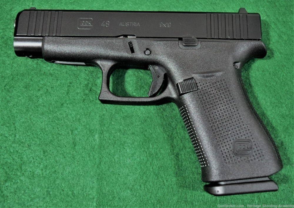 Glock G48 48  9mm 4" Black 10rd Mags PA4850201 IN STOCK NIB-img-3