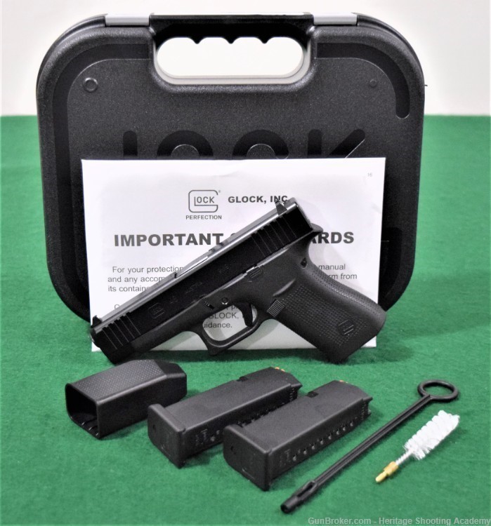 Glock G48 48  9mm 4" Black 10rd Mags PA4850201 IN STOCK NIB-img-0