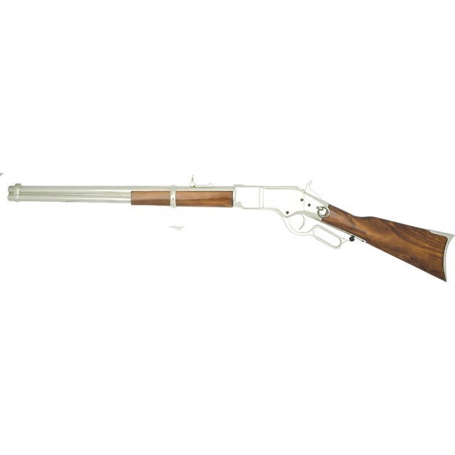 Winchester 1866 Repeating Rifle W/ Polished Nickel-img-1