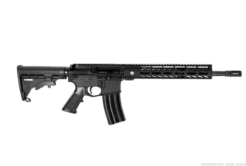 PRO2A TACTICAL PATRIOT 14.5 inch AR-15 5.56 NATO M-LOK Rifle - Pin & Welded-img-0