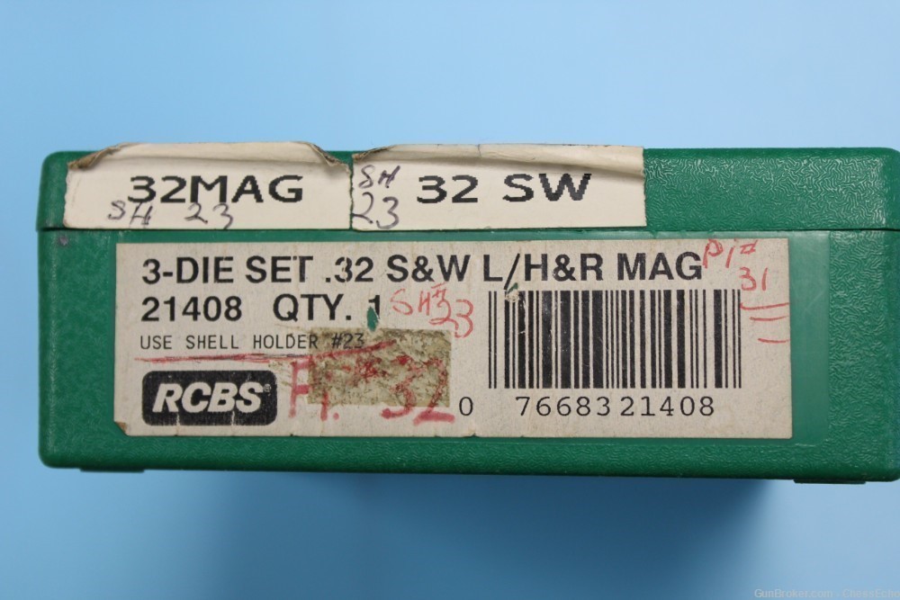 RCBS 3 DIE SET 32 MAG/32 S&W (USED)-img-0