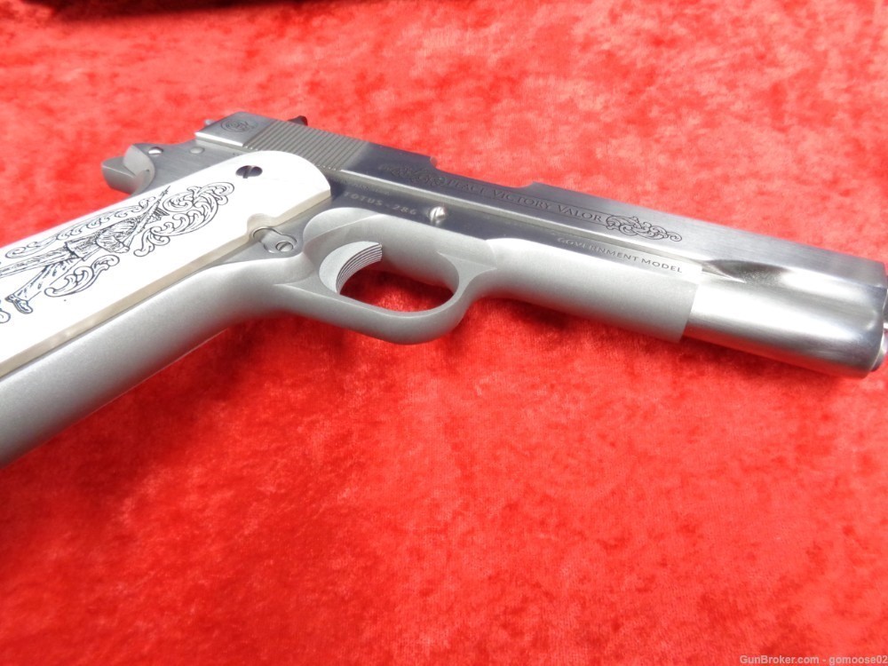 Colt 1911 Limited Edition 1/500 TOTUS Stainless Steel Series 70 45 WE TRADE-img-6