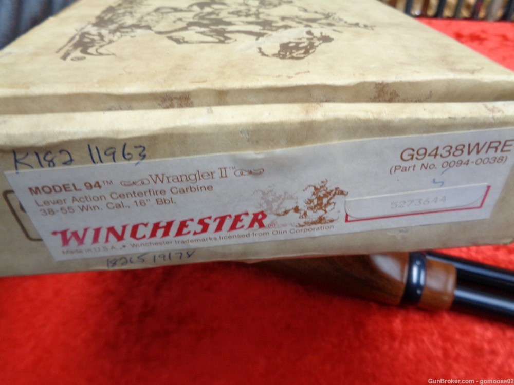 Winchester Model 94 38-55 Win WRANGLER II Large Loop Engraved SRC WE TRADE!-img-17