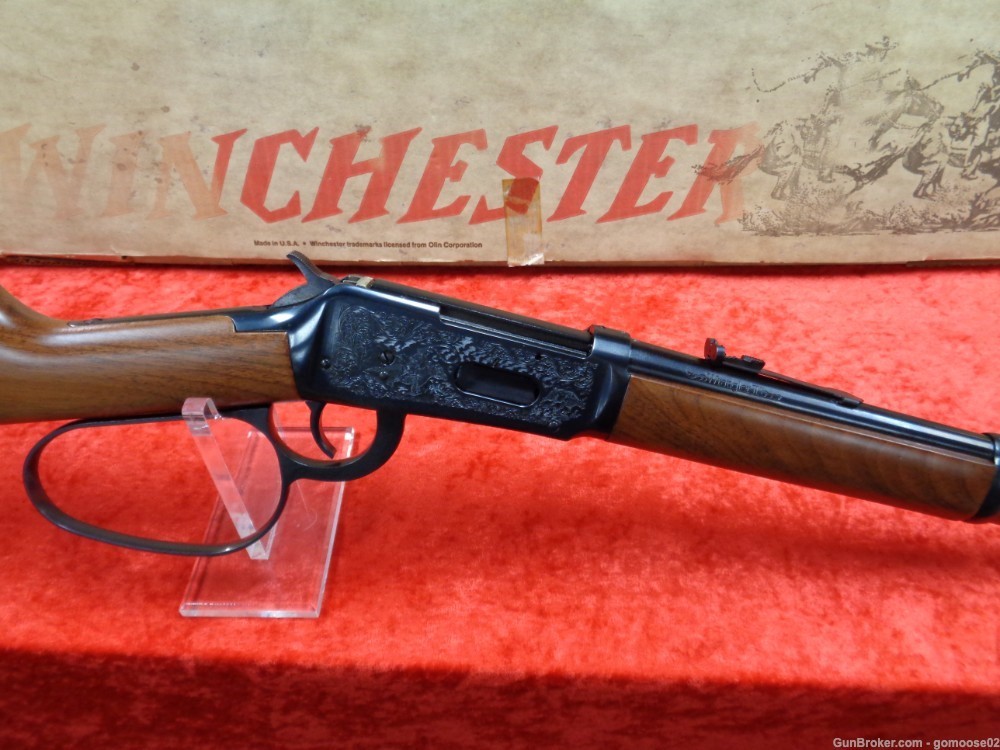 Winchester Model 94 38-55 Win WRANGLER II Large Loop Engraved SRC WE TRADE!-img-2