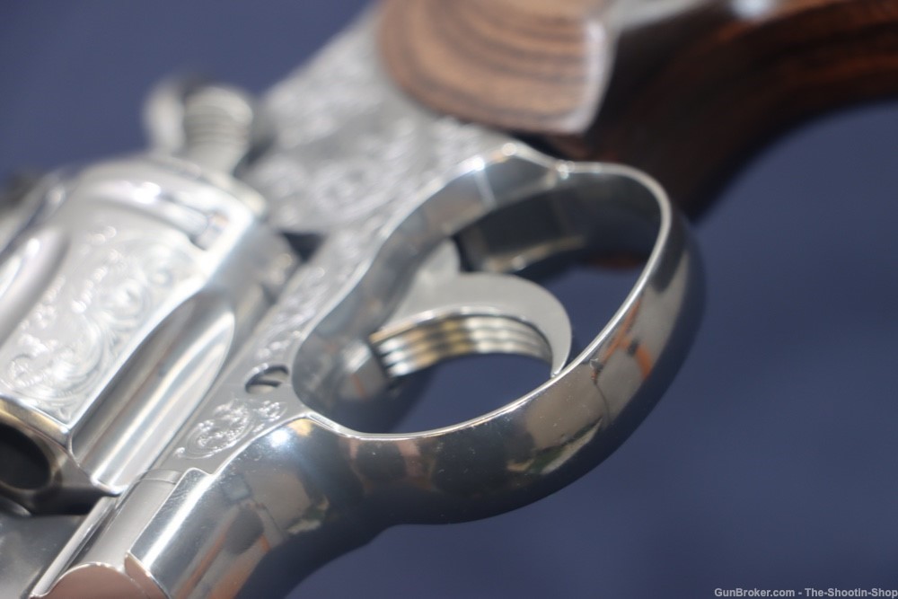Colt Model Python Revolver 357Mag STAINLESS SCROLL ENGRAVED 4.25" 357 Mag-img-42