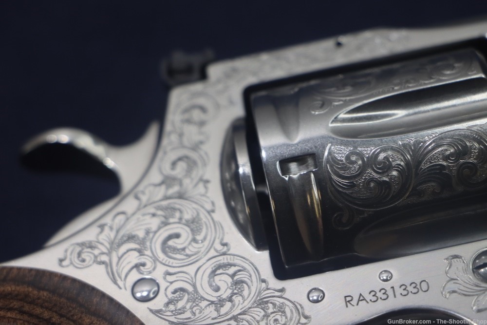 Colt Model Python Revolver 357Mag STAINLESS SCROLL ENGRAVED 4.25" 357 Mag-img-21