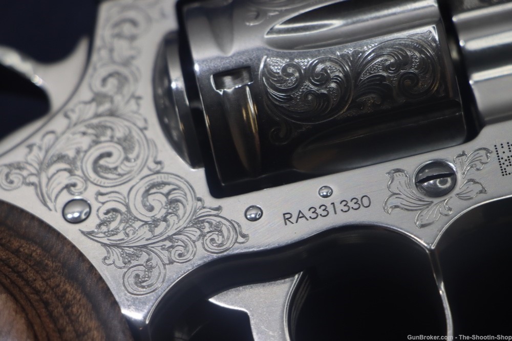 Colt Model Python Revolver 357Mag STAINLESS SCROLL ENGRAVED 4.25" 357 Mag-img-22