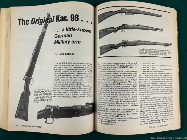 Gun Collector's Digest All New 4th Edition JOSEPH SCHROEDER Excellent Info-img-22