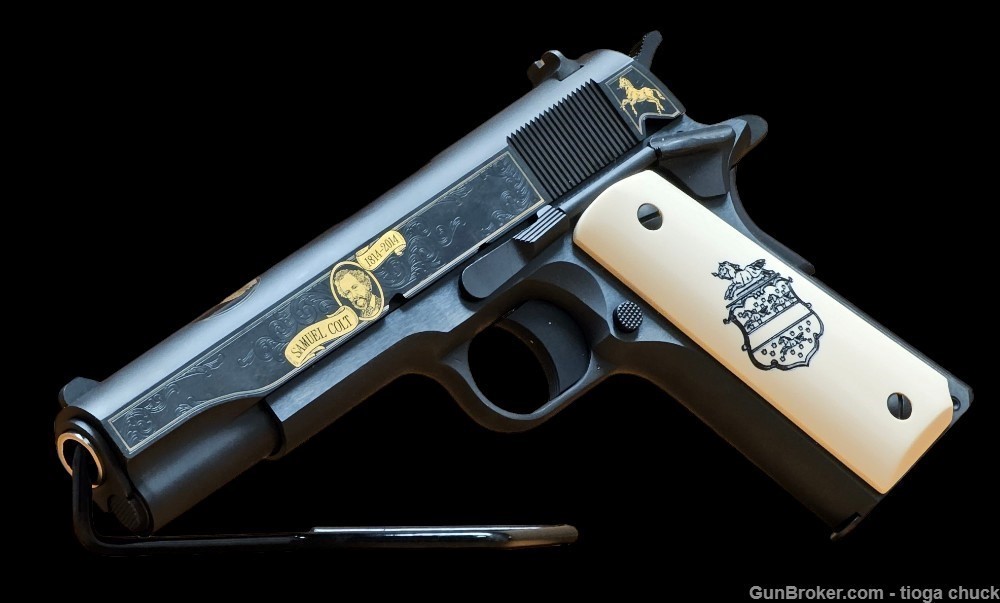 Colt Custom Shop Sam Colt Bicentennial 45ACP (Unfired in Box) Only 200 made-img-5