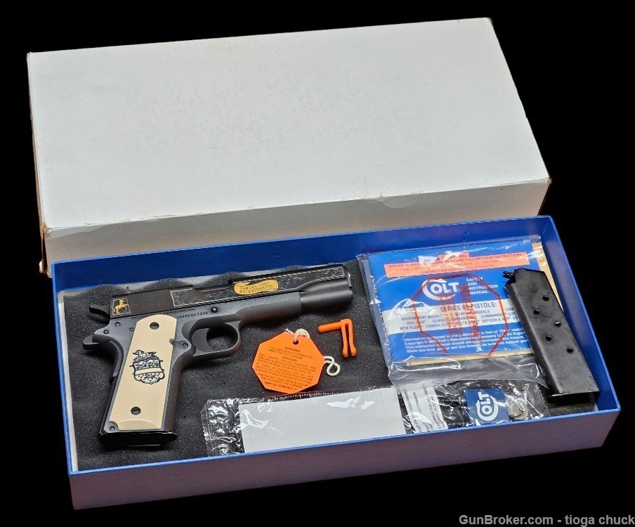 Colt Custom Shop Sam Colt Bicentennial 45ACP (Unfired in Box) Only 200 made-img-6