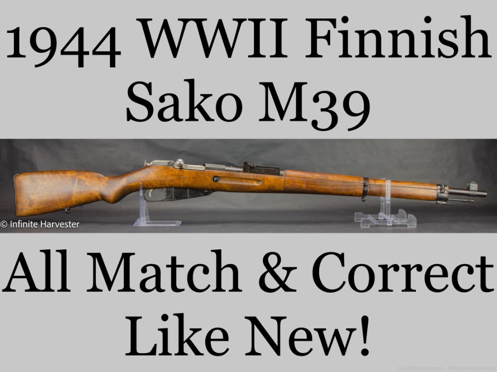 Sako M39 Finnish Mosin Nagant M39 All Correct Mosin-Nagant Finnish Sako 39-img-0