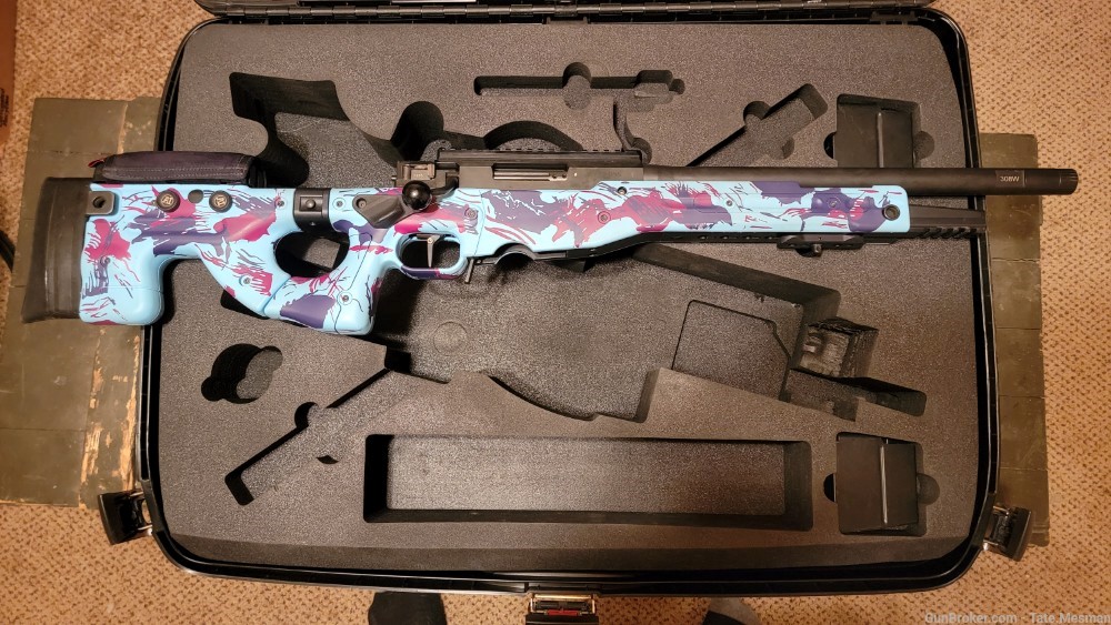 2014 Accuracy International AT308 custom case and accessories artic warfare-img-0
