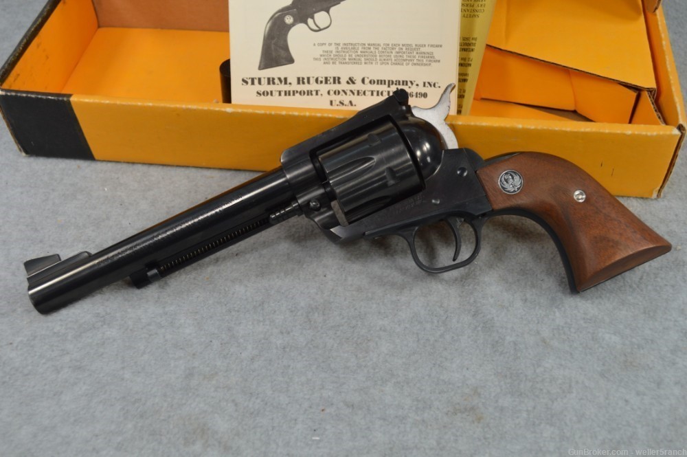1980 Ruger New Model Blackhawk 41 Remington Mag 6 1/2"-img-4