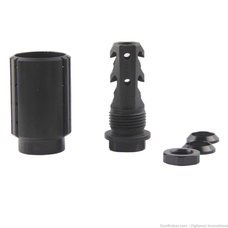 1/2x28 Flash Hider Can 1/2x28 Comp Compensator Flash Can Hider Compensator-img-4