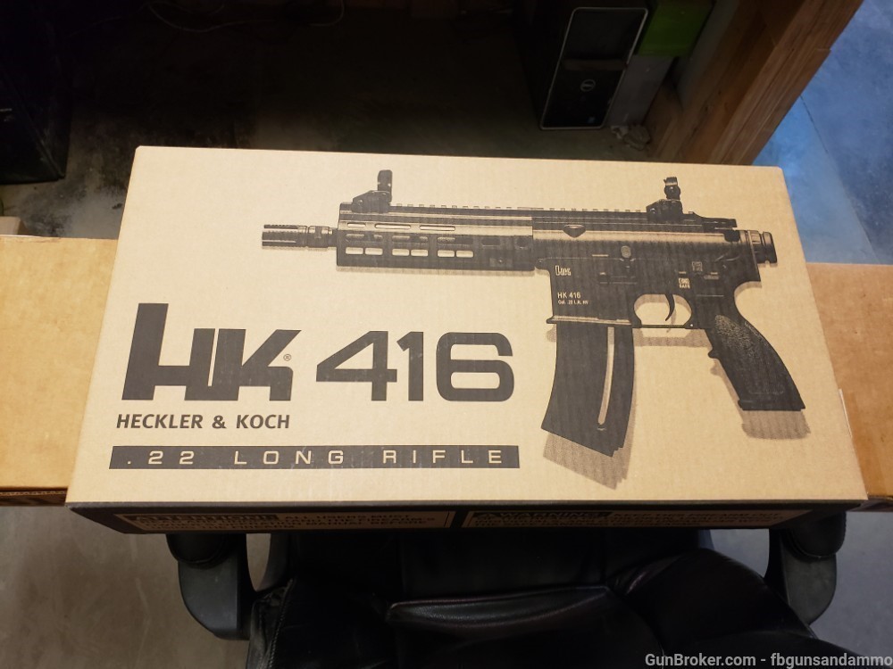 NEW! Heckler & Koch HK416 PISTOL .22 LR 8.5 AR22 22 22LR AR 81000403 15 NIB-img-1