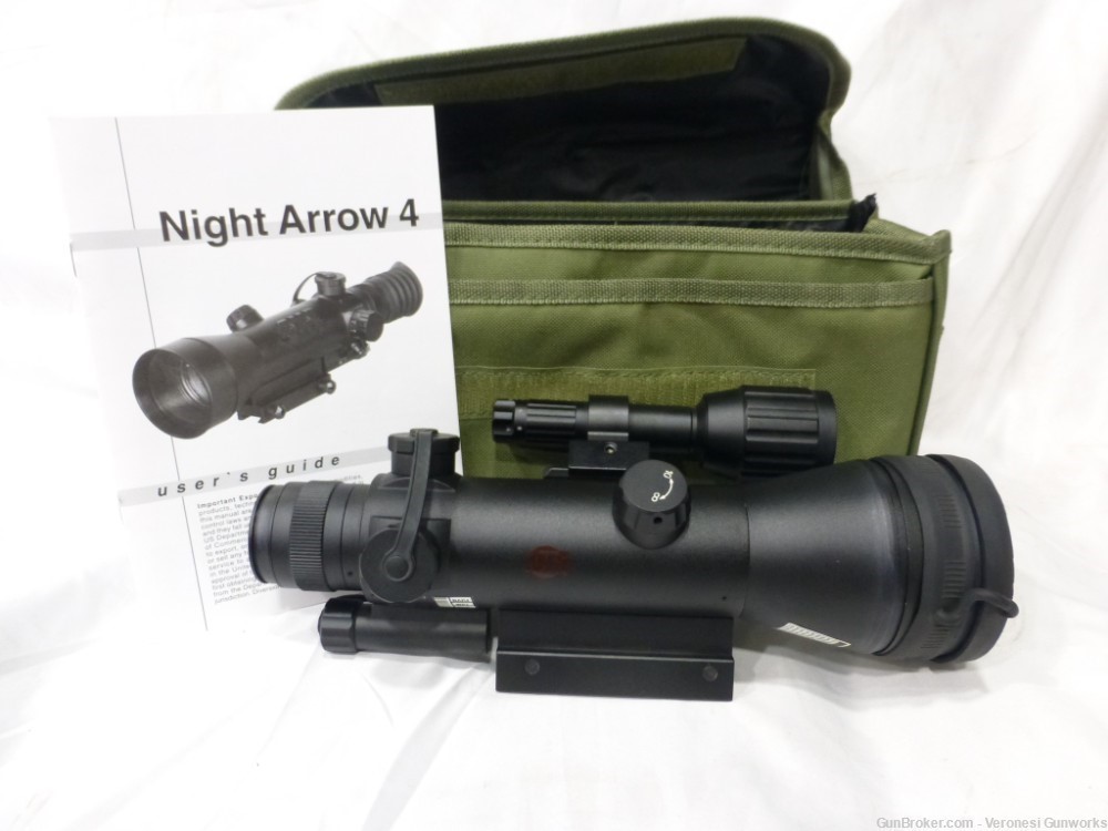 NIB ATN Night Arrow 4 Night Vision Scope 4 WPT 4x White-Hot Magnification -img-6