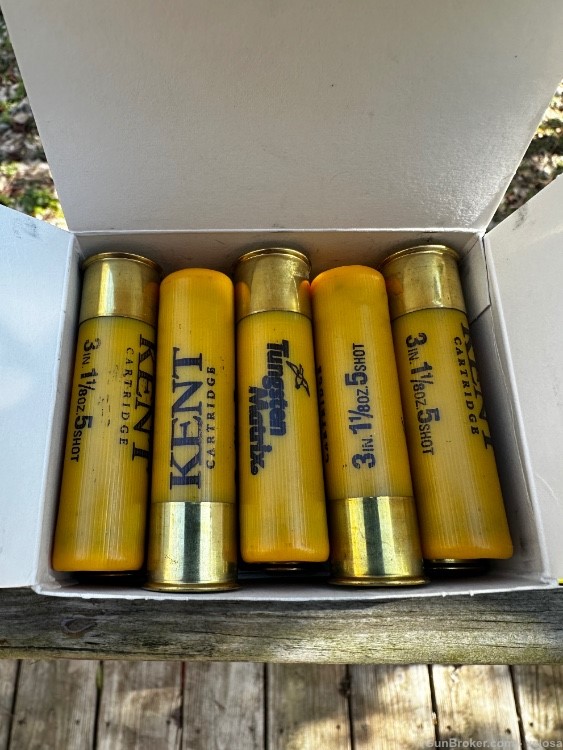 3 boxes (30 shot shells) Kent Tungsten Matrix 20 gauge 20ga 3” #5 shot-img-2