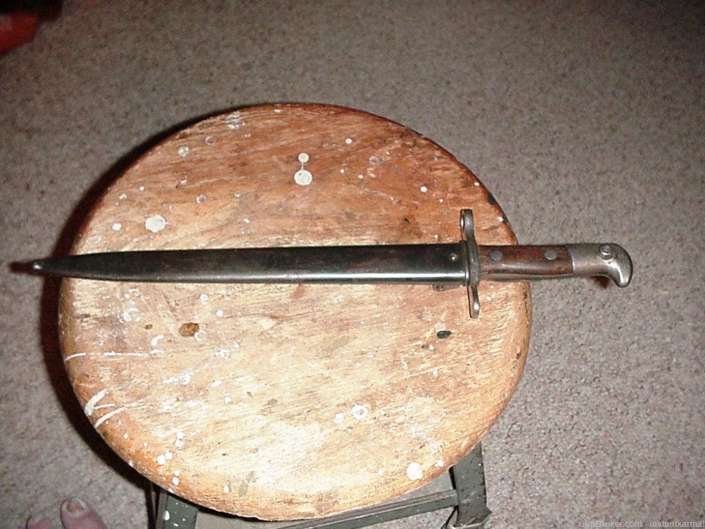 Swiss k31 bayonet in excellent condition-img-0