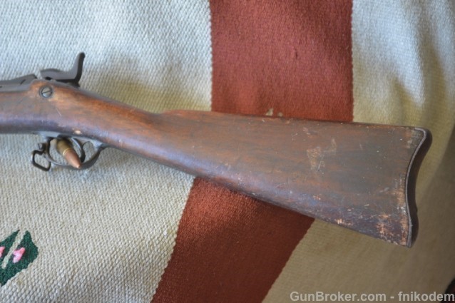 Springfield 1884 rifle 45/70 w bayonet nice cond-img-5