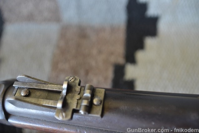 Springfield 1884 rifle 45/70 w bayonet nice cond-img-9