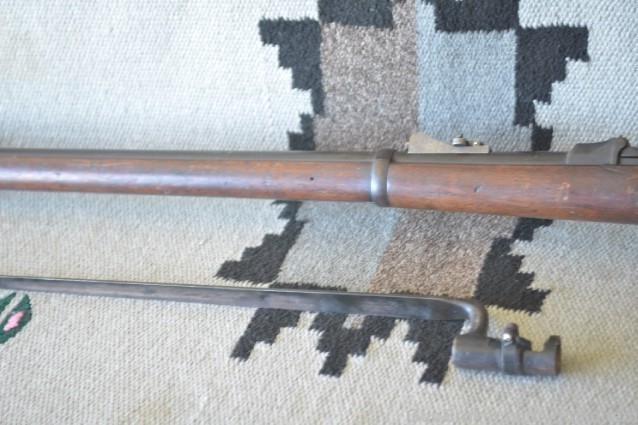 Springfield 1884 rifle 45/70 w bayonet nice cond-img-2