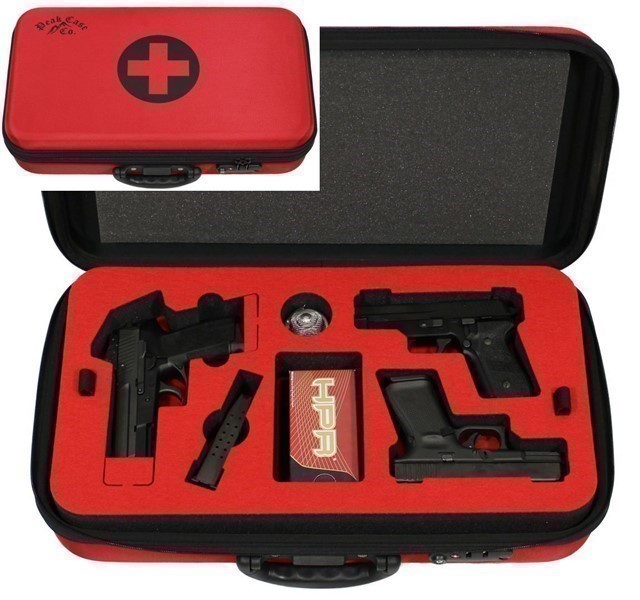 Peak Case Covert Compact Three Pistol Range Case-img-0