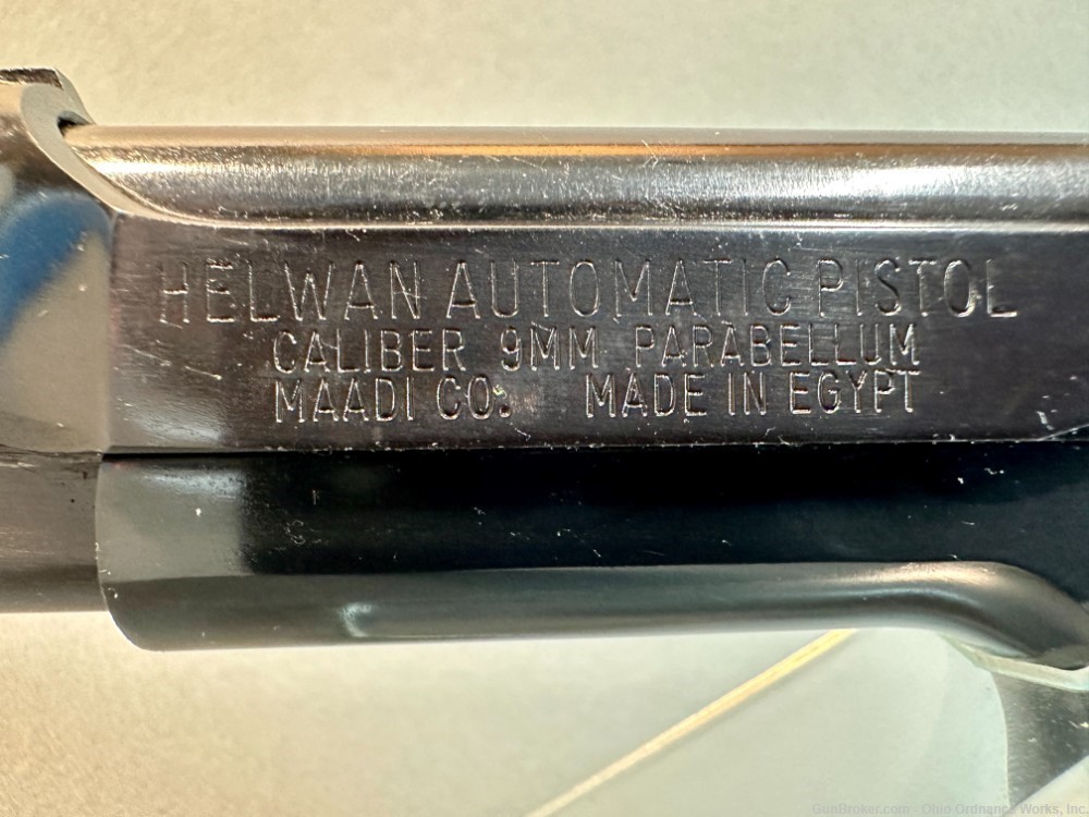 Egyptian Helwan Maadi Beretta Licensed Copy Pistol-img-4