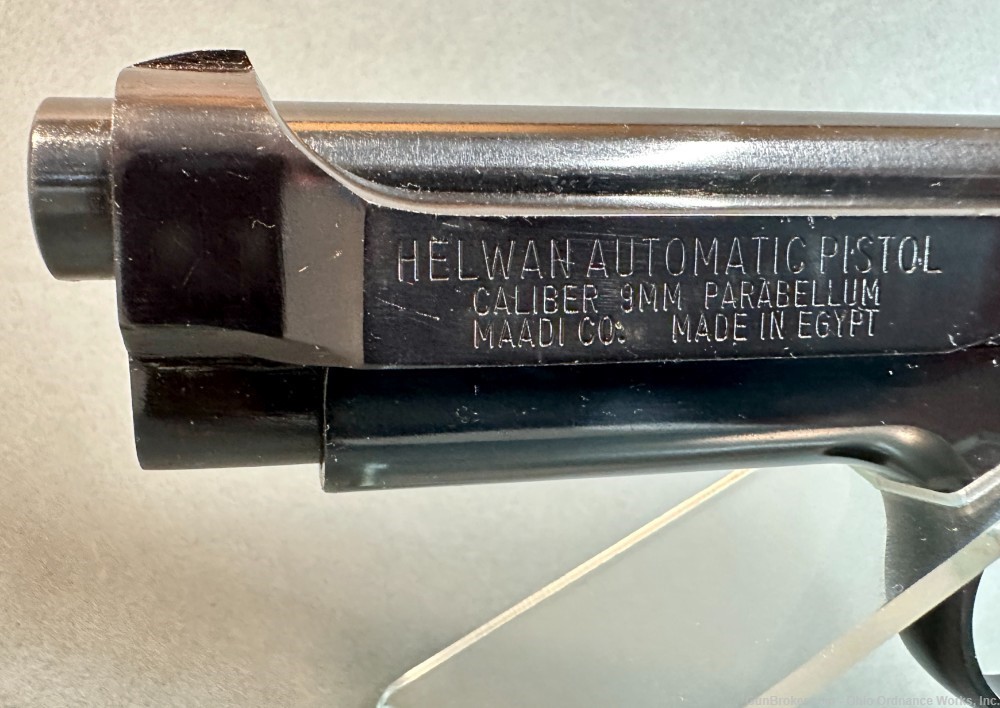 Egyptian Helwan Maadi Beretta Licensed Copy Pistol-img-3