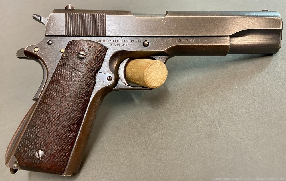 (2) Colt Mod 1911A1 Pistols with Marketing Material & Fitted Leather Case-img-10