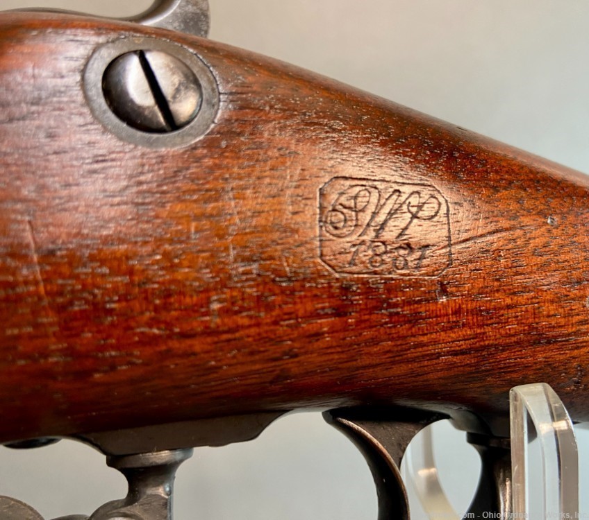 Antique U.S. Springfield Model 1879 Trapdoor Rifle-img-10