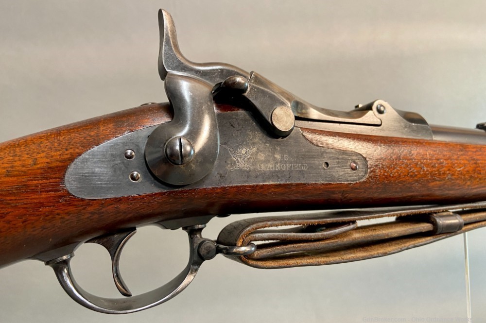 Antique U.S. Springfield Model 1879 Trapdoor Rifle-img-15