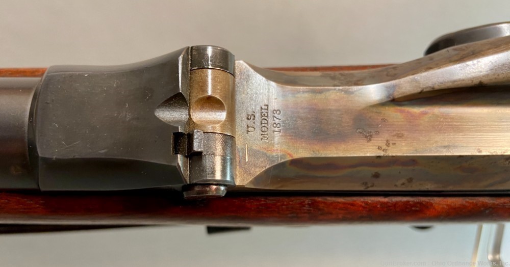 Antique U.S. Springfield Model 1879 Trapdoor Rifle-img-42