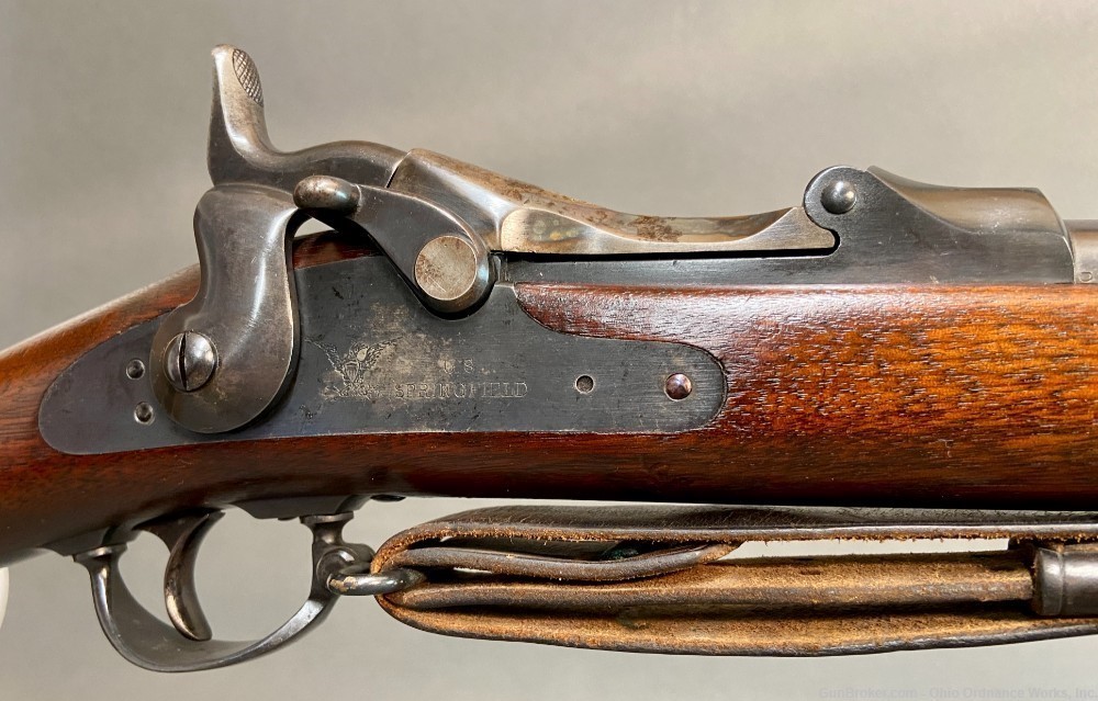 Antique U.S. Springfield Model 1879 Trapdoor Rifle-img-17