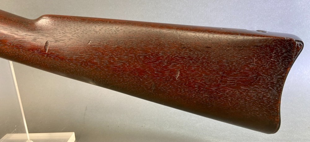 U.S. Springfield Model 1877 Transitional Trapdoor with Rare Bull Rear Sight-img-8