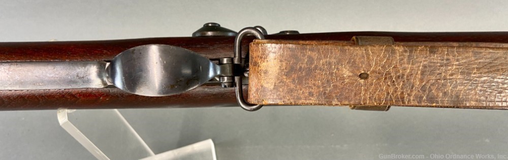 U.S. Springfield Model 1877 Transitional Trapdoor with Rare Bull Rear Sight-img-27