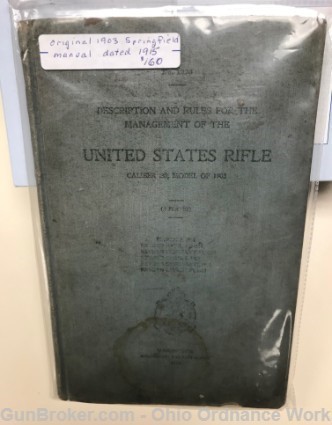 Collection of Original US Issue Rifle Manuals-img-5