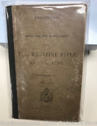 Collection of Original US Issue Rifle Manuals-img-4