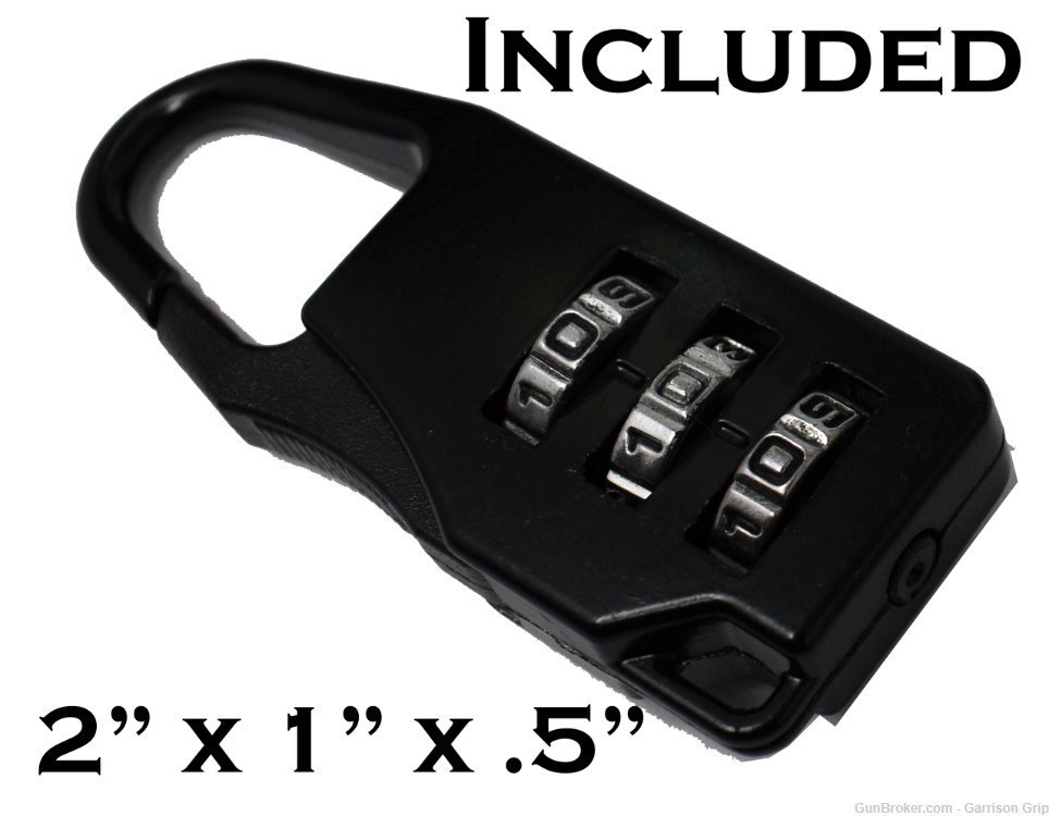 Garrison Grip Leather Locking Day Planner Style Gun Case for SM Guns-img-5