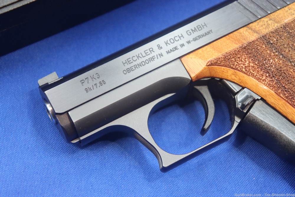 Heckler & Koch Model P7 K3 Pistol 380ACP Made in W Germany H&K 1987 P7K3 IH-img-6