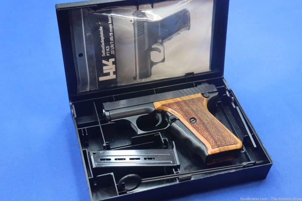 Heckler & Koch Model P7 K3 Pistol 380ACP Made in W Germany H&K 1987 P7K3 IH-img-0