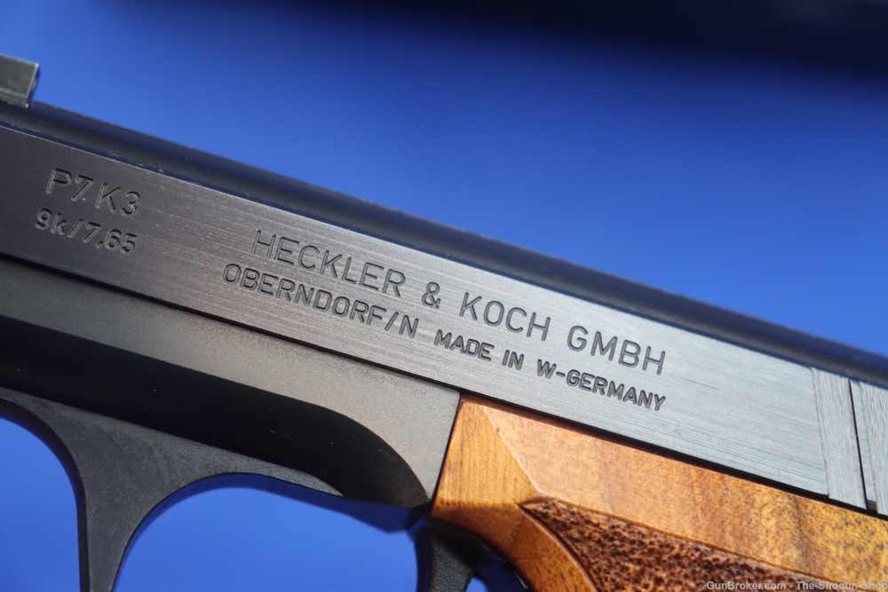 Heckler & Koch Model P7 K3 Pistol 380ACP Made in W Germany H&K 1987 P7K3 IH-img-21